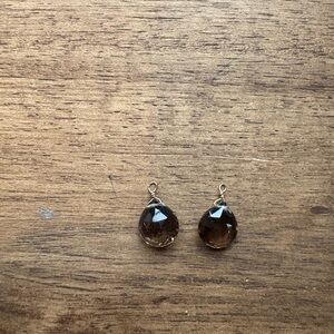 Tourmaline charms set of 2